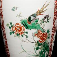 A Chinese Famille Rose 'Lotus' Porcelain Vase, Late 19th-20th Century 晚清-民國 粉彩一路蓮科賞瓶