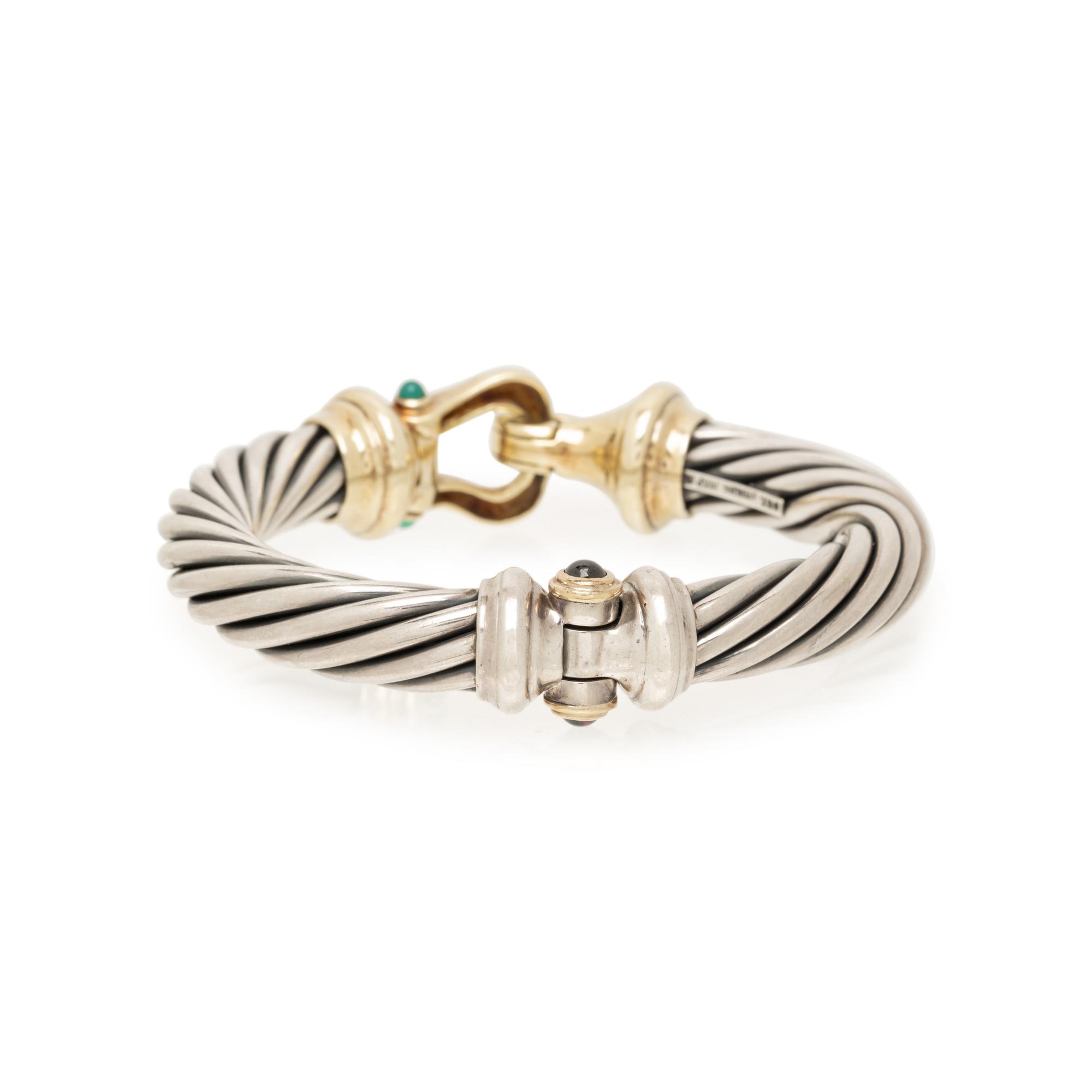 DAVID YURMAN, YELLOW GOLD, SILVER AND MULTIGEM SUITE