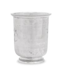 An American Coin Silver Beaker