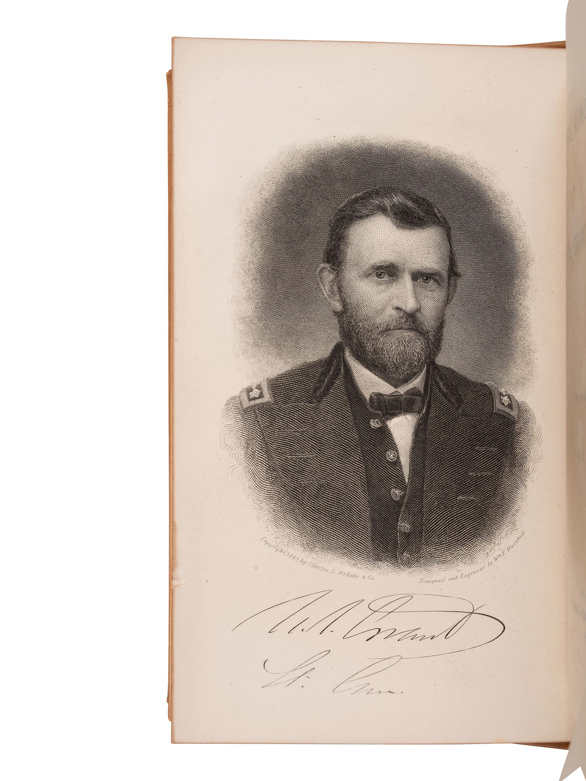 [CIVIL WAR] -- GRANT, Ulysses S. (1822-1885). The Personal Memoirs of U.S. Grant . Vols. I & II.