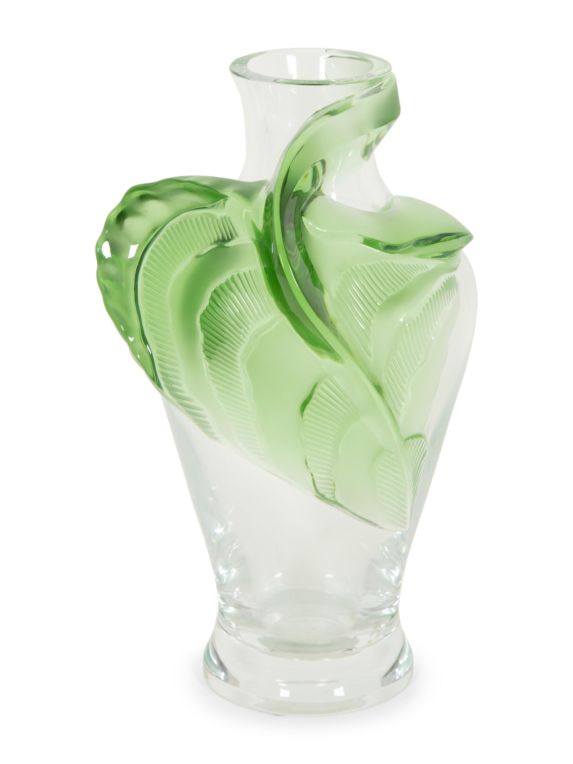 A Lalique Tanega Vase