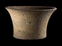 An Canaanite Basalt Bowl