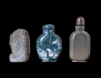 Three Chinese Snuff Bottles