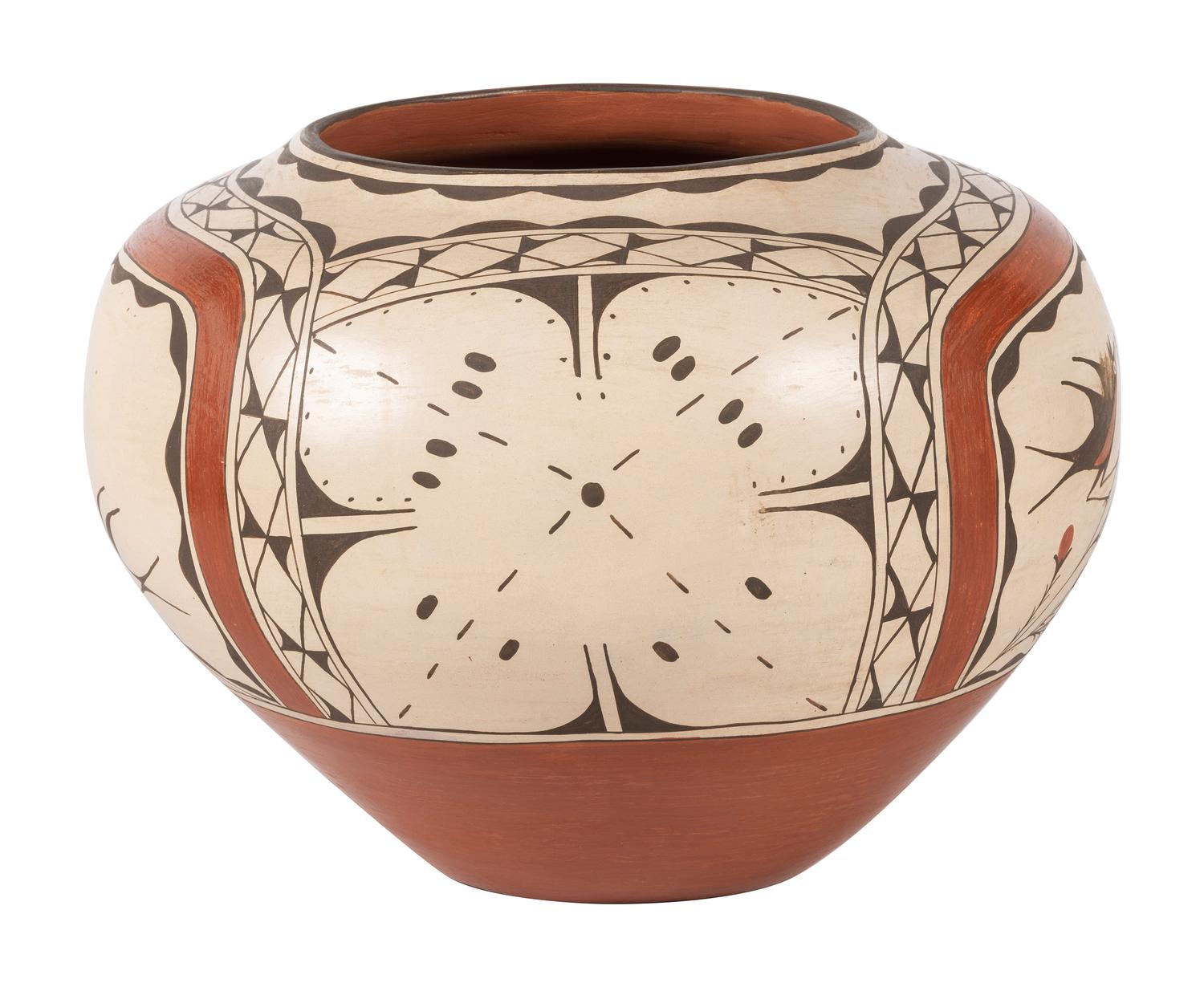 Polychrome Pottery Jar