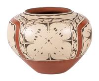 Polychrome Pottery Jar