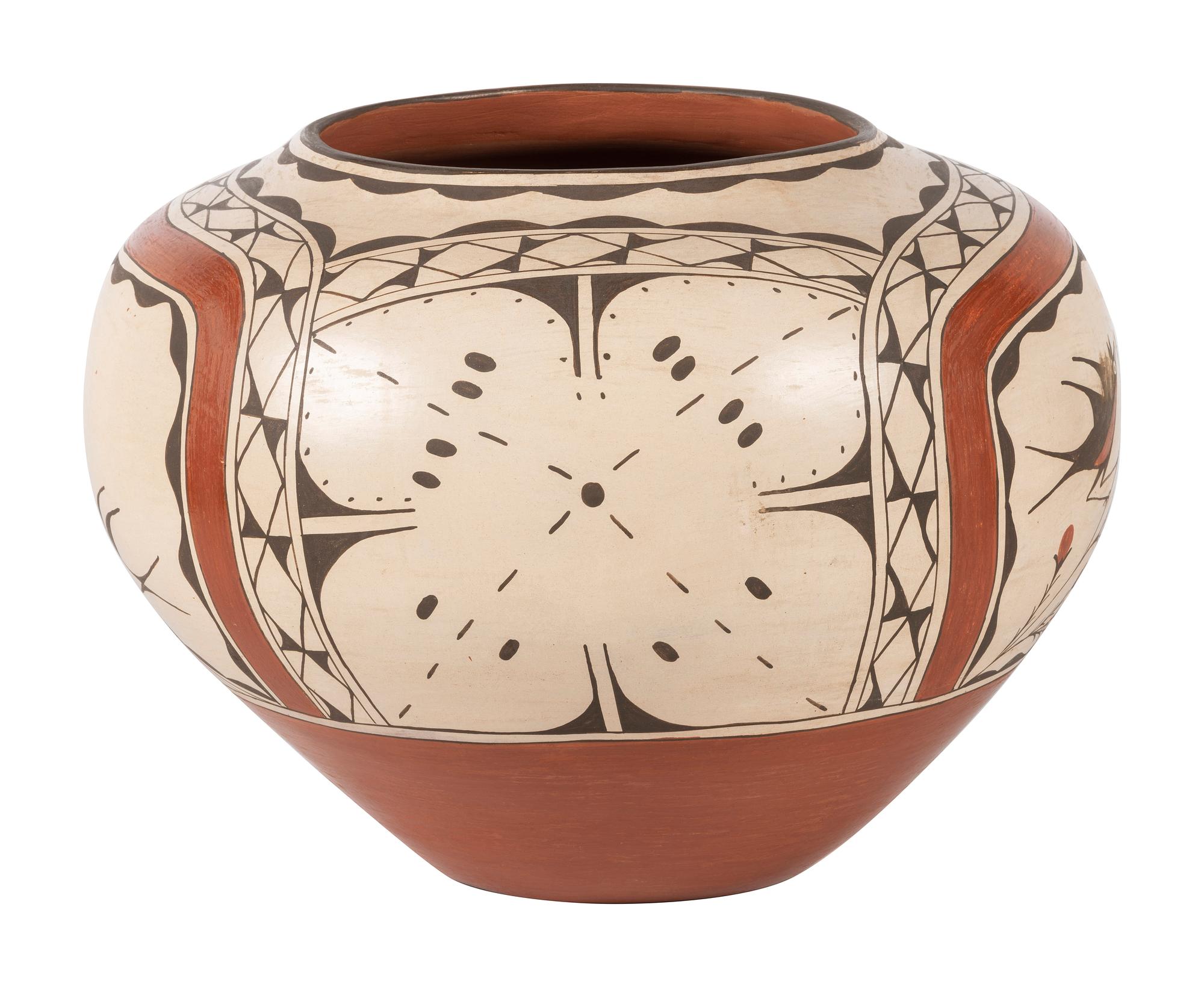 Polychrome Pottery Jar
