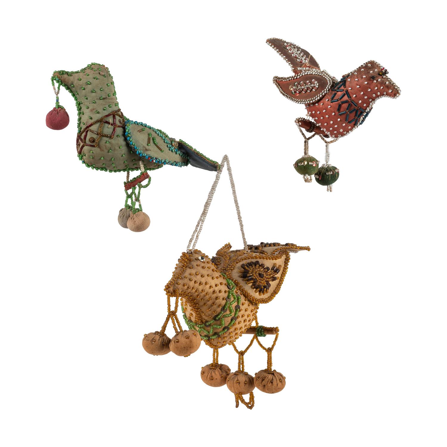 Haudenosaunee Beaded Bird Whimsies