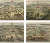 Four Views Of English Country Houses