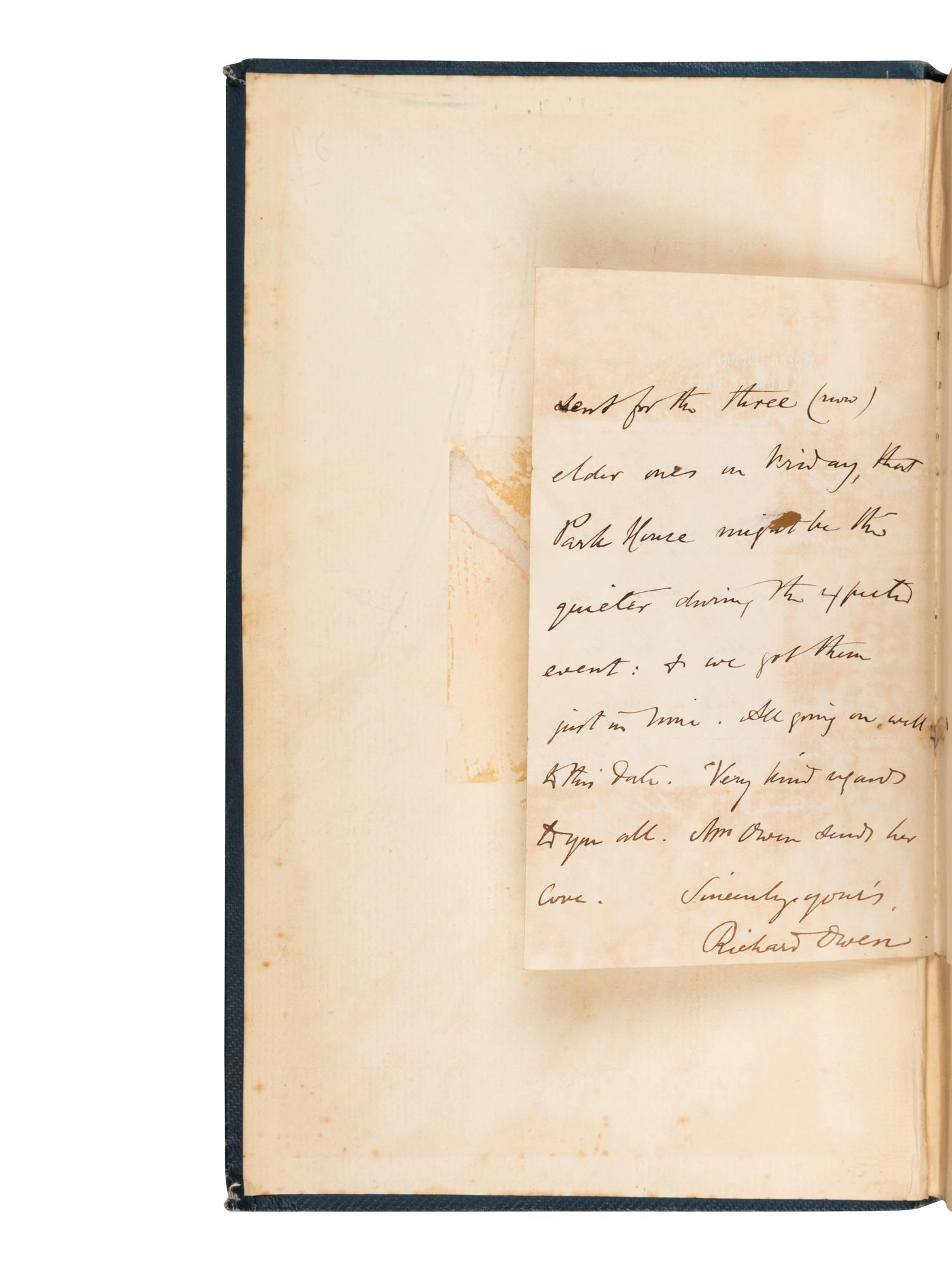 [BRITISH FLORA & FAUNA]. A group of 5 works, comprising: