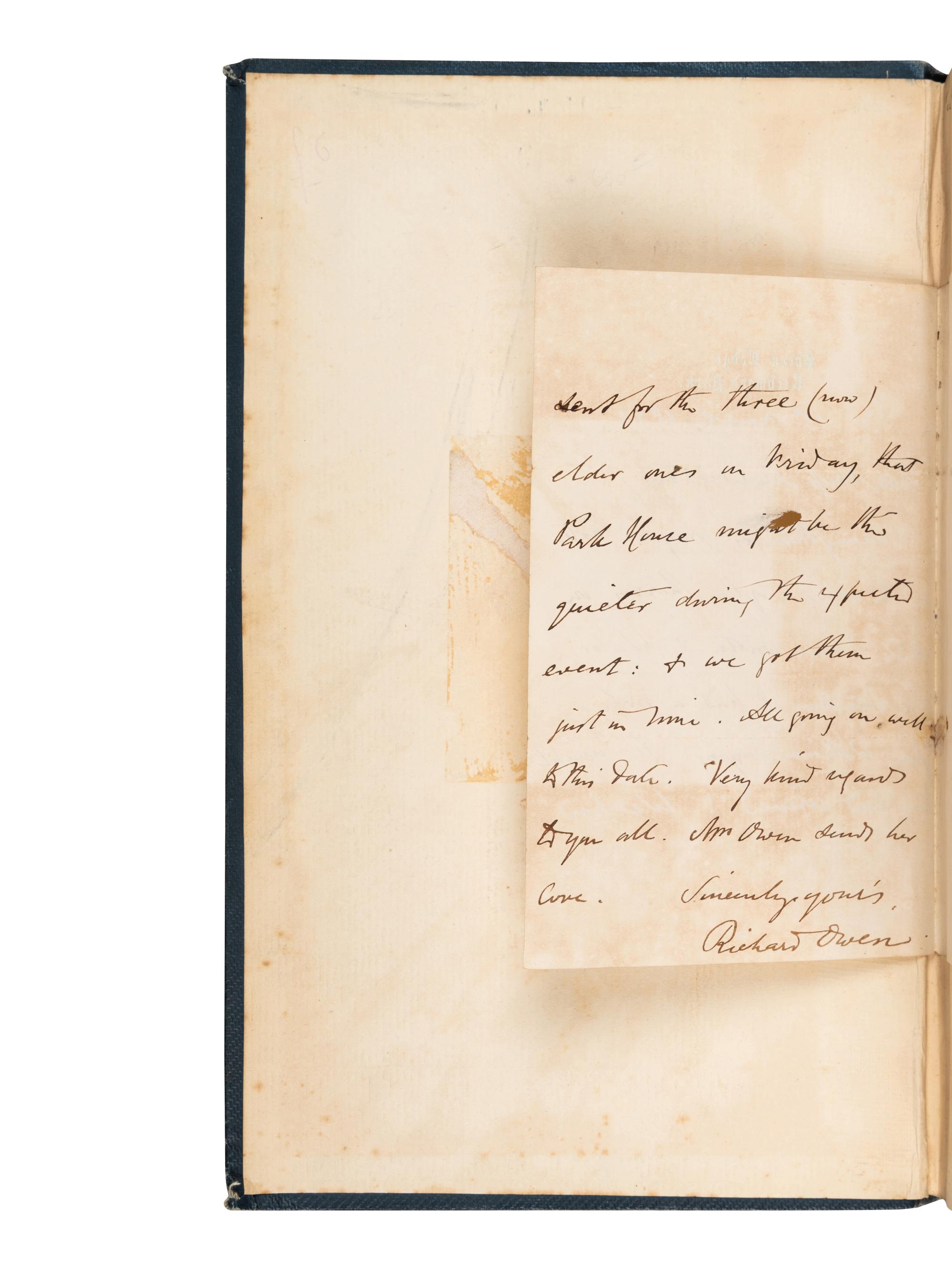[BRITISH FLORA & FAUNA]. A group of 5 works, comprising: