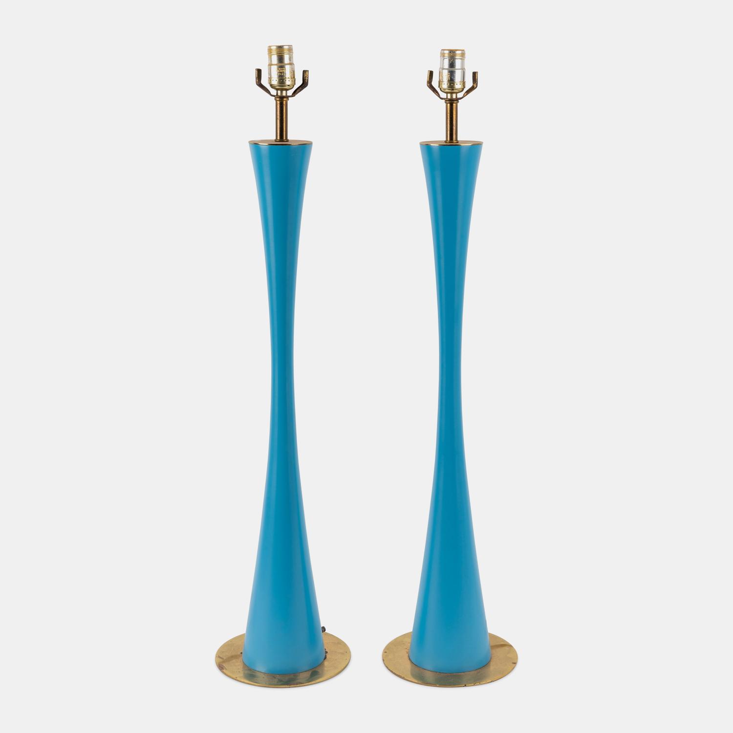 Pair of Table Lamps Hansen, USA