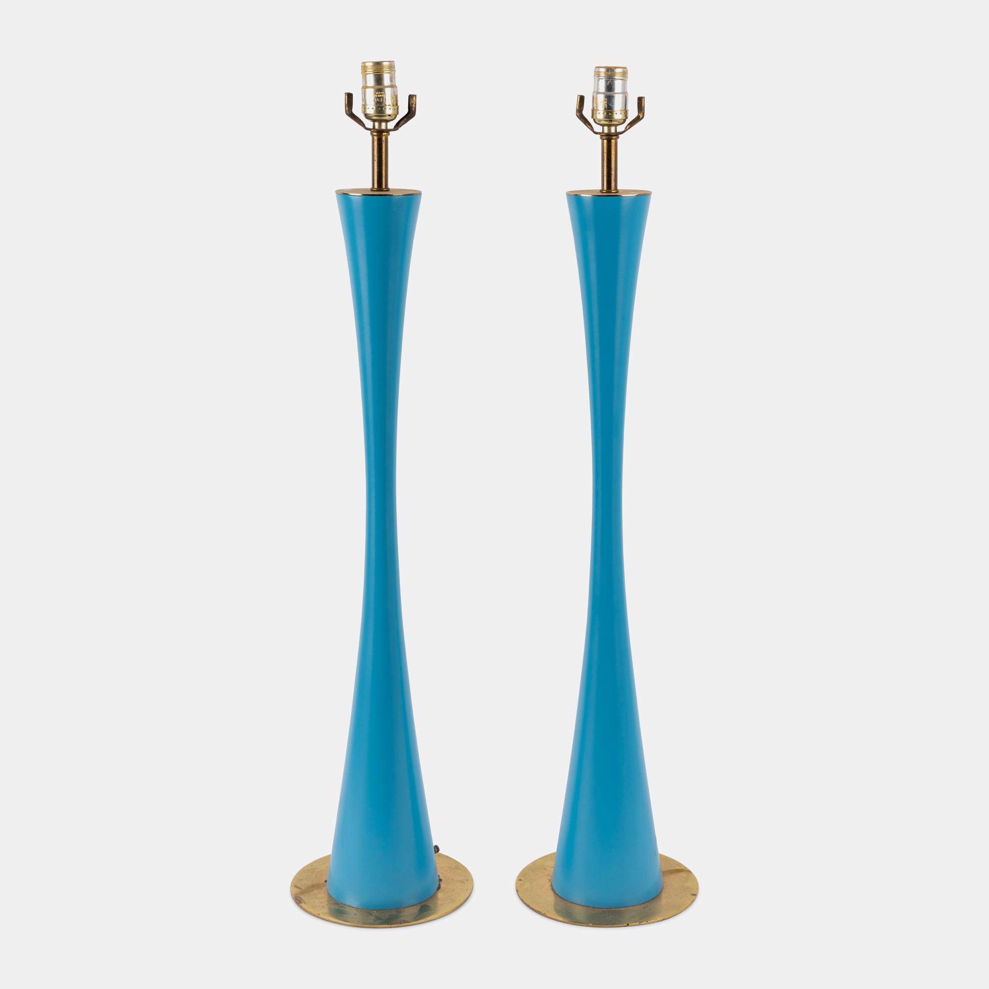 Pair of Table Lamps Hansen, USA
