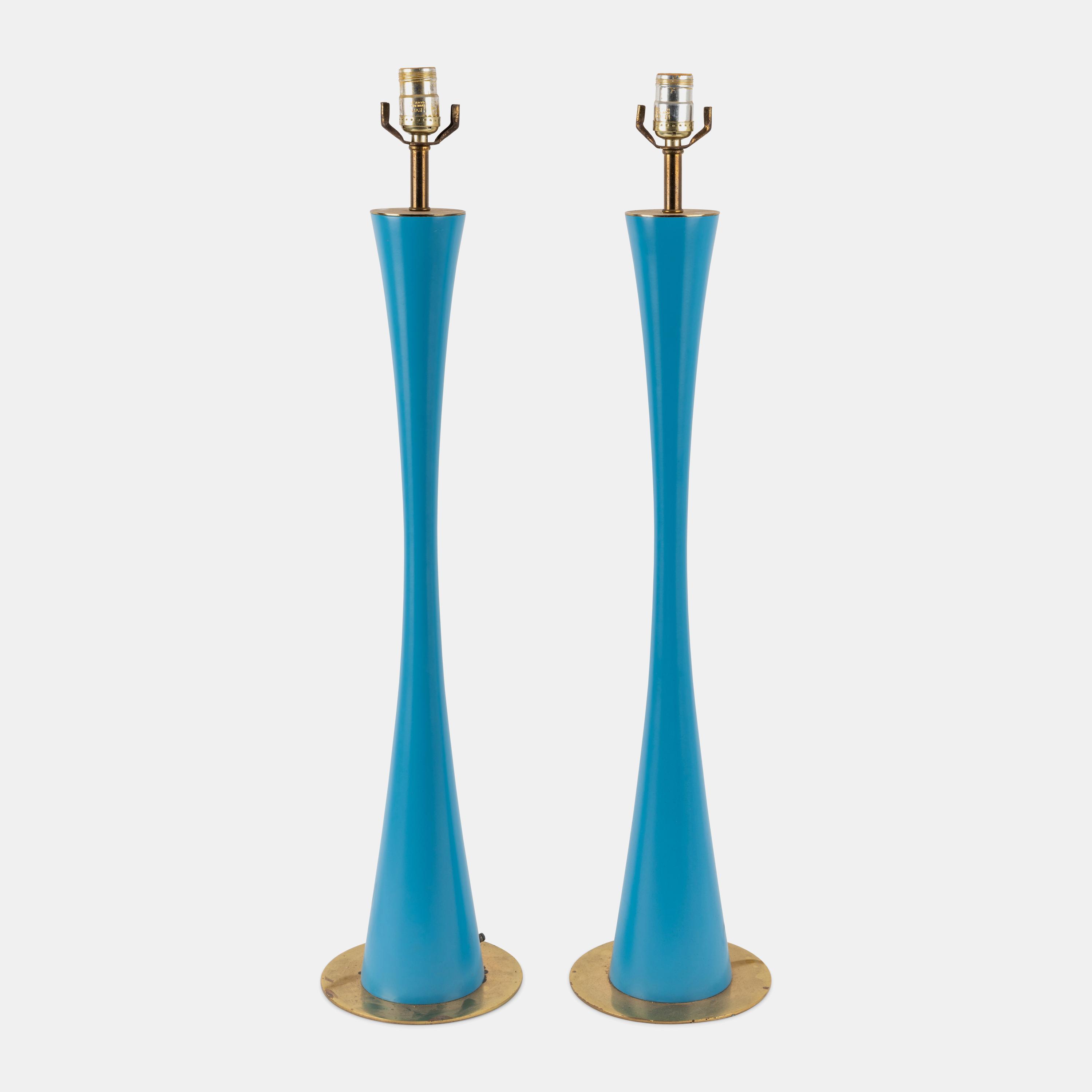 Pair of Table Lamps Hansen, USA