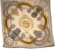 An Hermes 125cm Cashmere Shawl, 54" x 54".