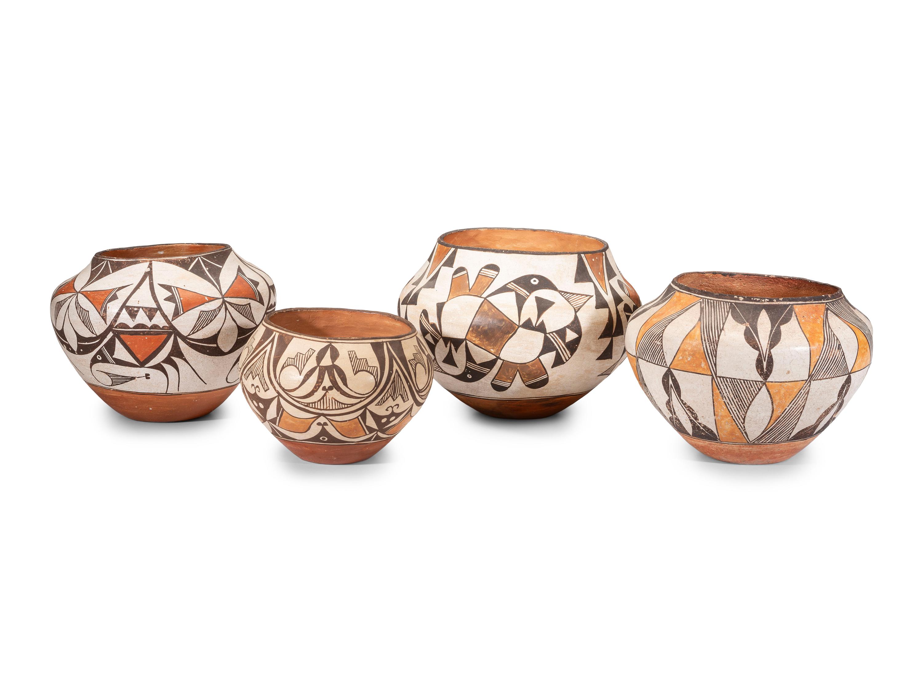 Acoma Polychrome Pottery