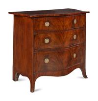 A Regency Style Mahogany Chest of Drawers