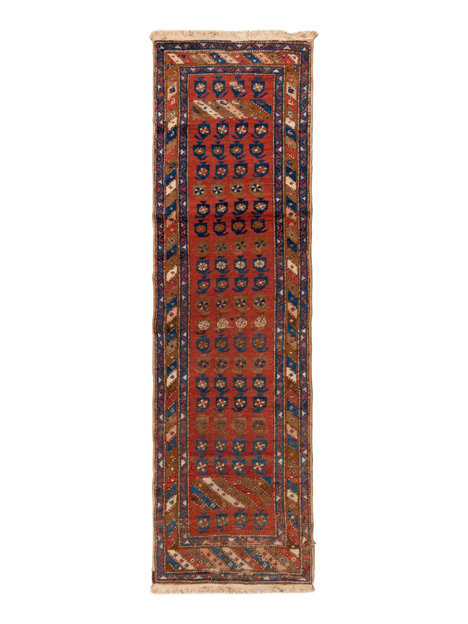 A Heriz Wool Runner