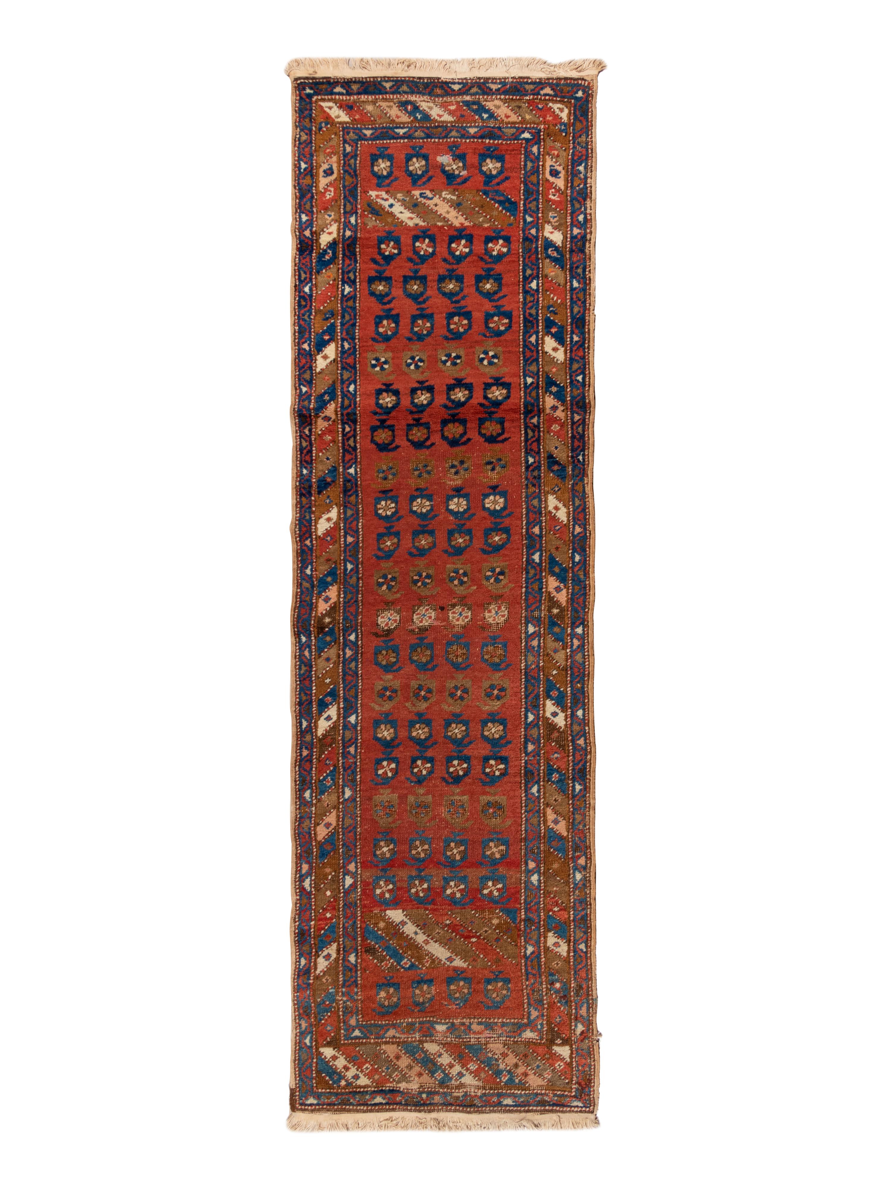 A Heriz Wool Runner