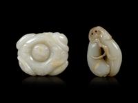 Two Chinese Jade Carvings