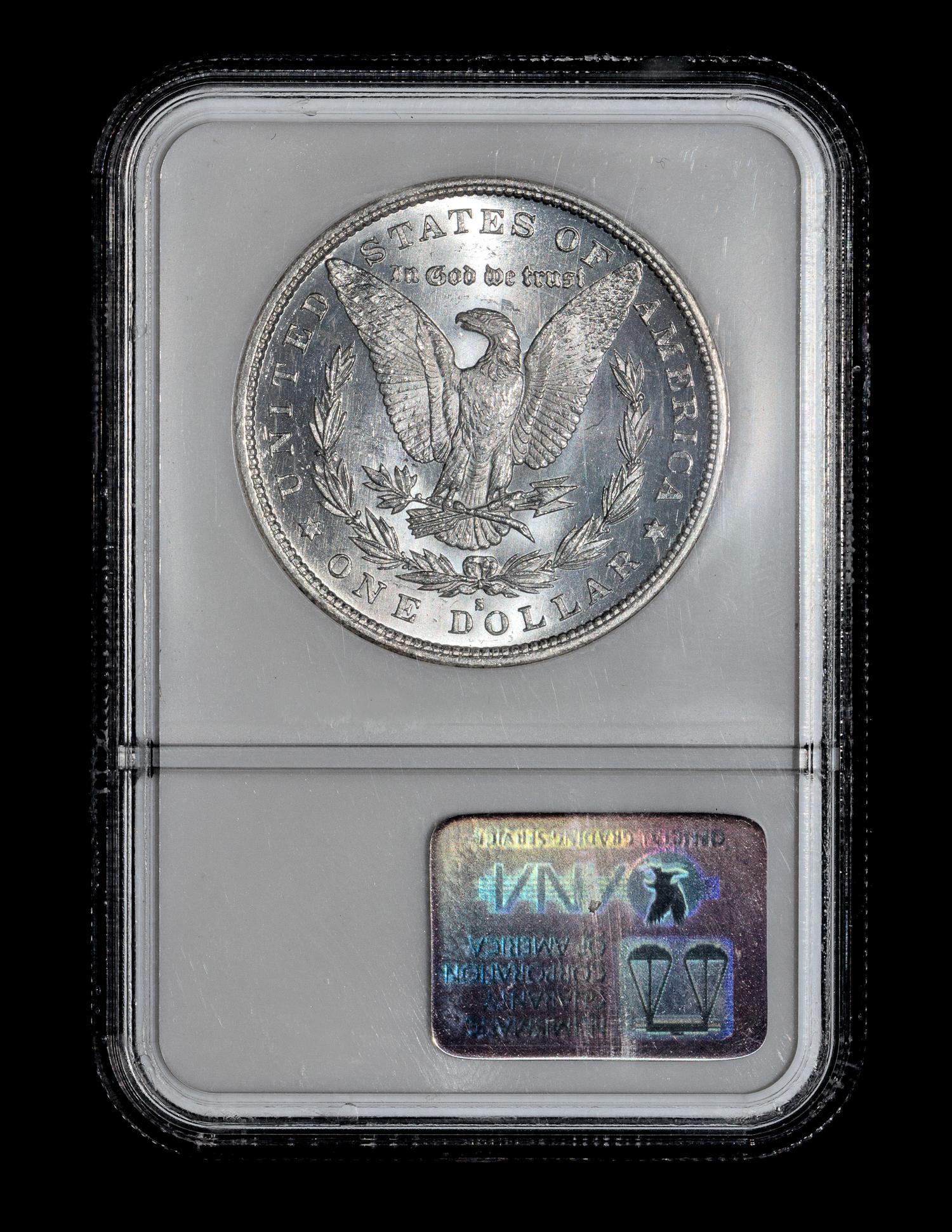 A United States 1880-S Morgan Silver $1 Coin — NGC graded MS66