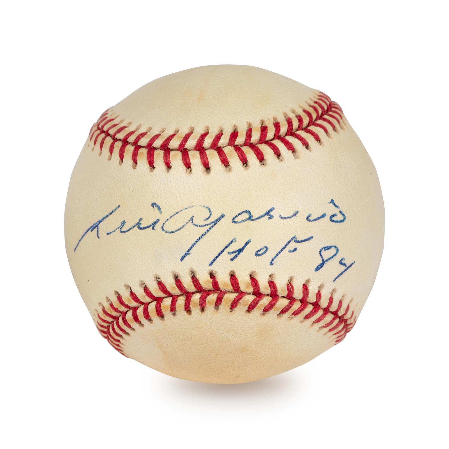 A Group of 16 Hall of Fame Signed Autograph Baseballs (Beckett Authentication Services BAS Certified),