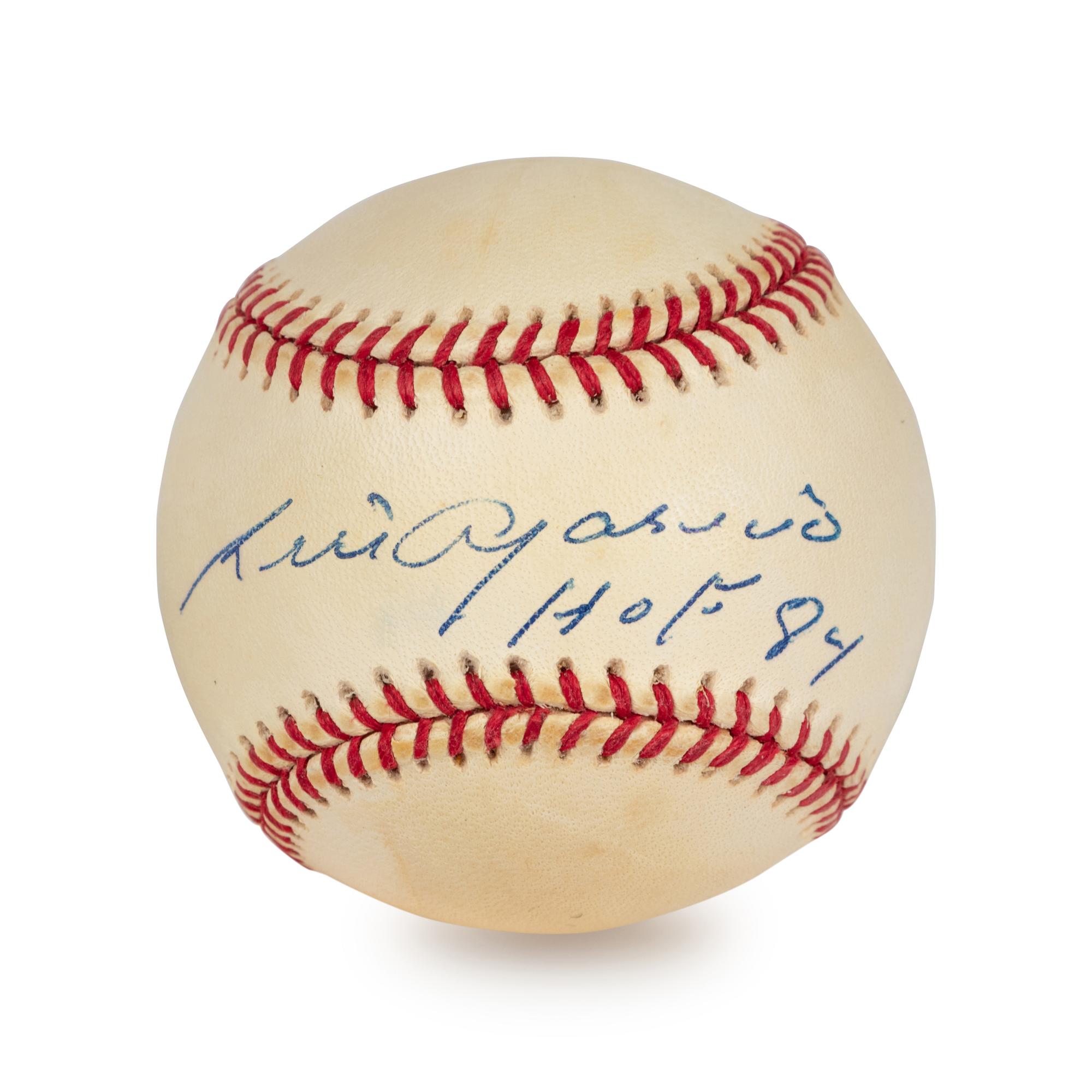 A Group of 16 Hall of Fame Signed Autograph Baseballs (Beckett Authentication Services BAS Certified),