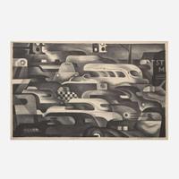 Benton Murdoch Spruance (American, 1904-1967) Traffic Control