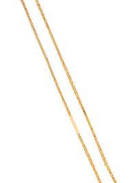 GUCCI, YELLOW GOLD LONG CHAIN NECKLACE