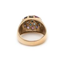 MULTICOLOR SAPPHIRE RING