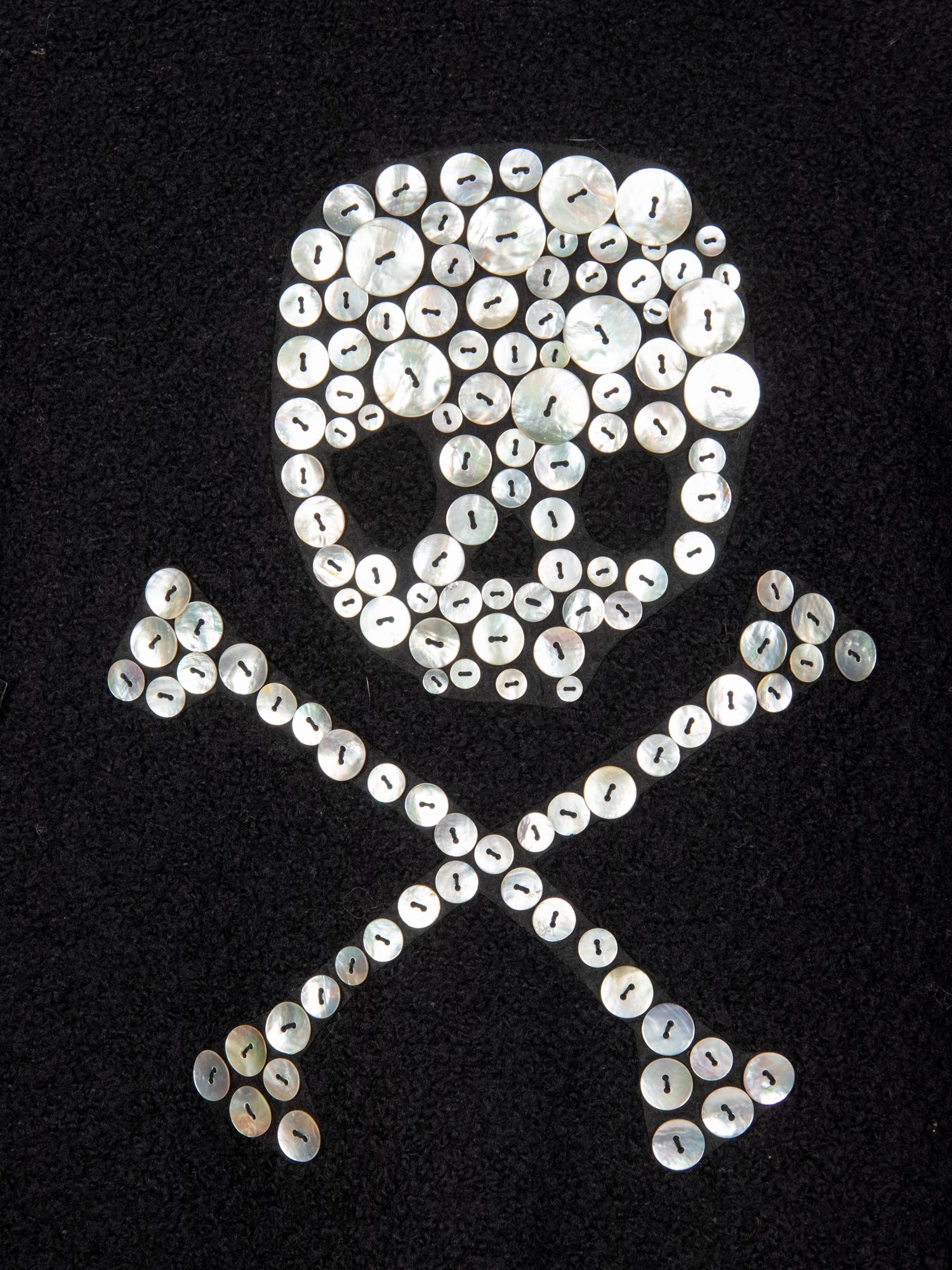 LIBERTINE, SKULL-EMBELLISHED CAPELET