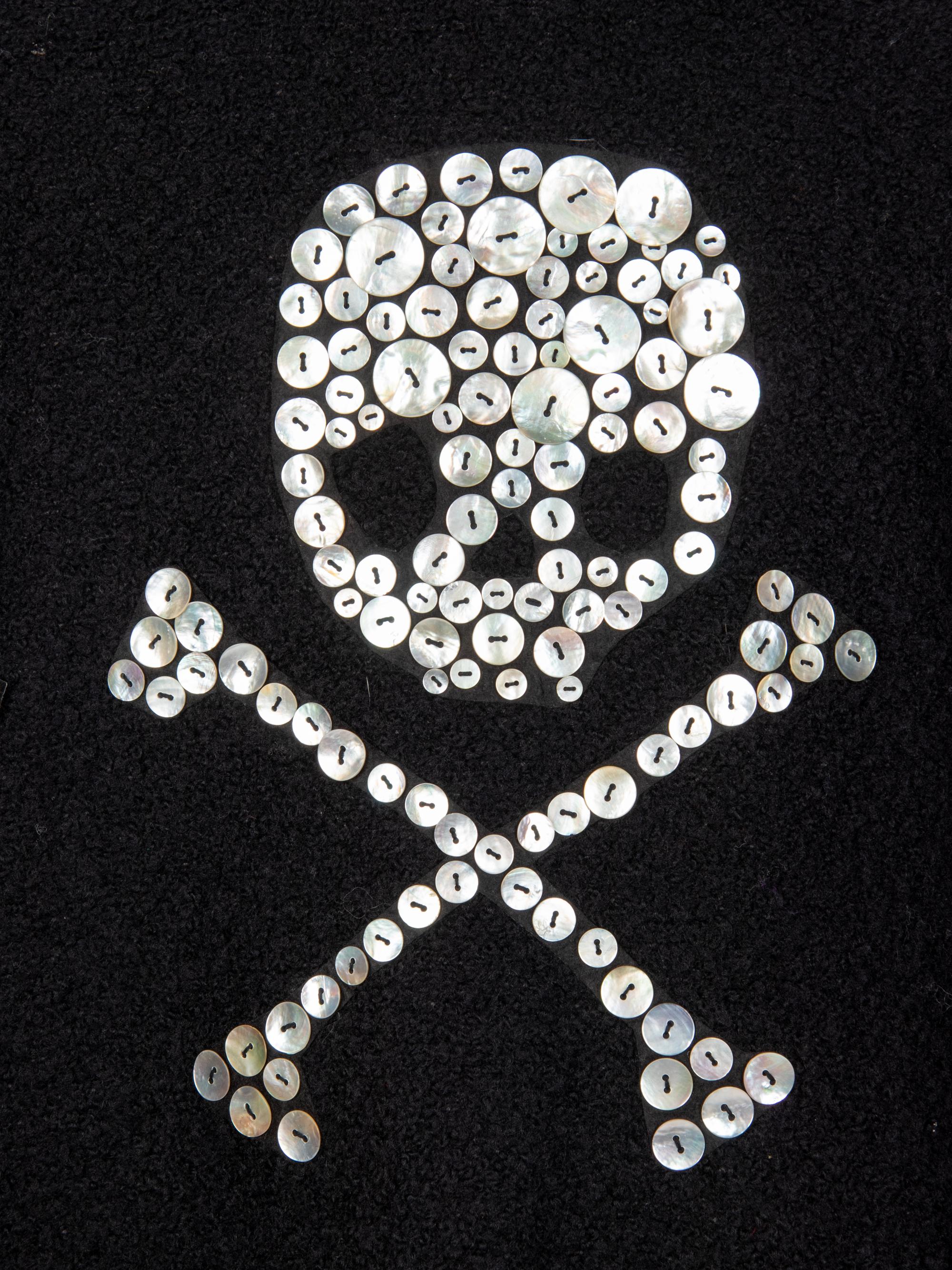 LIBERTINE, SKULL-EMBELLISHED CAPELET