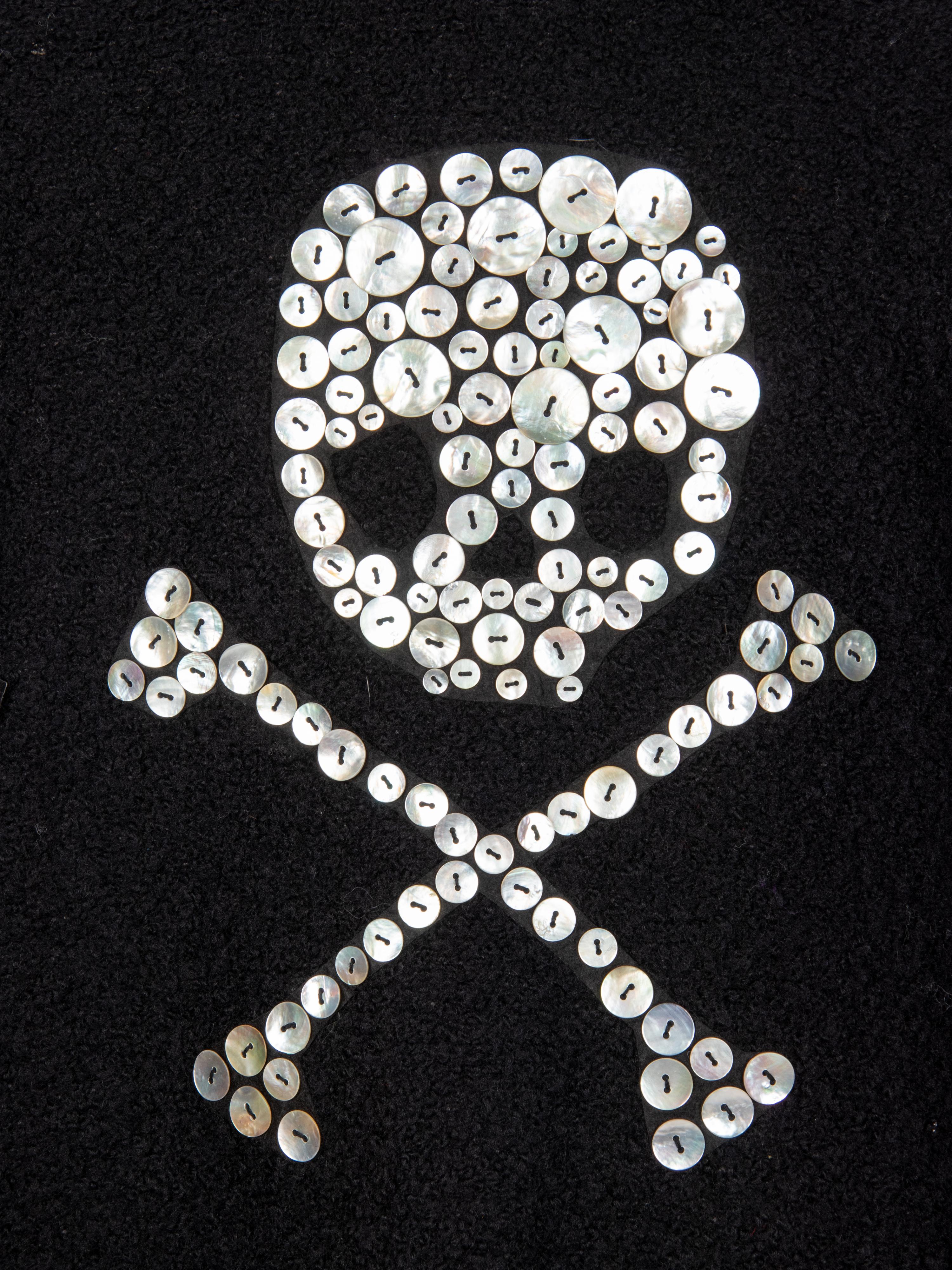 LIBERTINE, SKULL-EMBELLISHED CAPELET