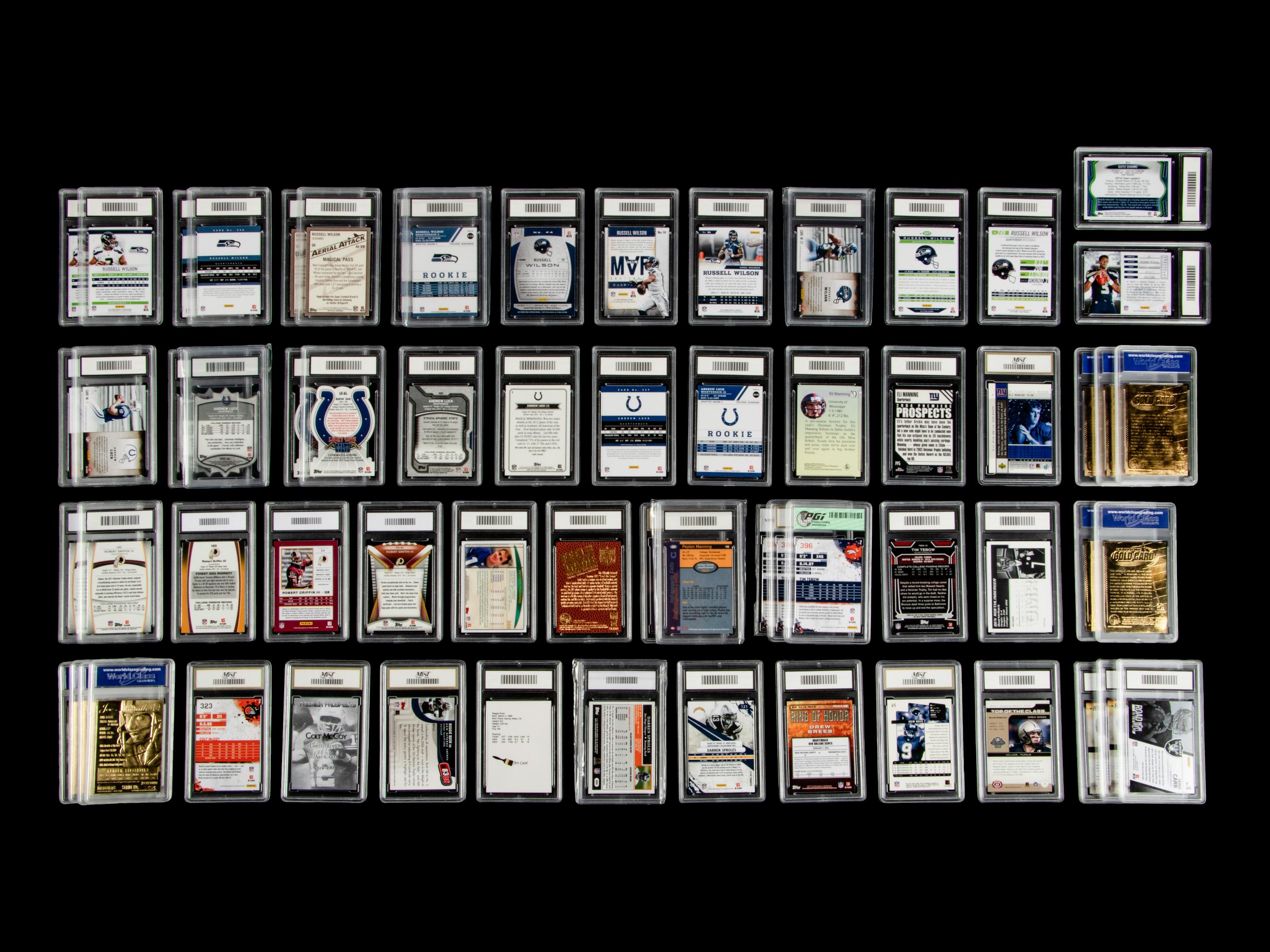 A Large Collection of Assorted Individual Trading Cards