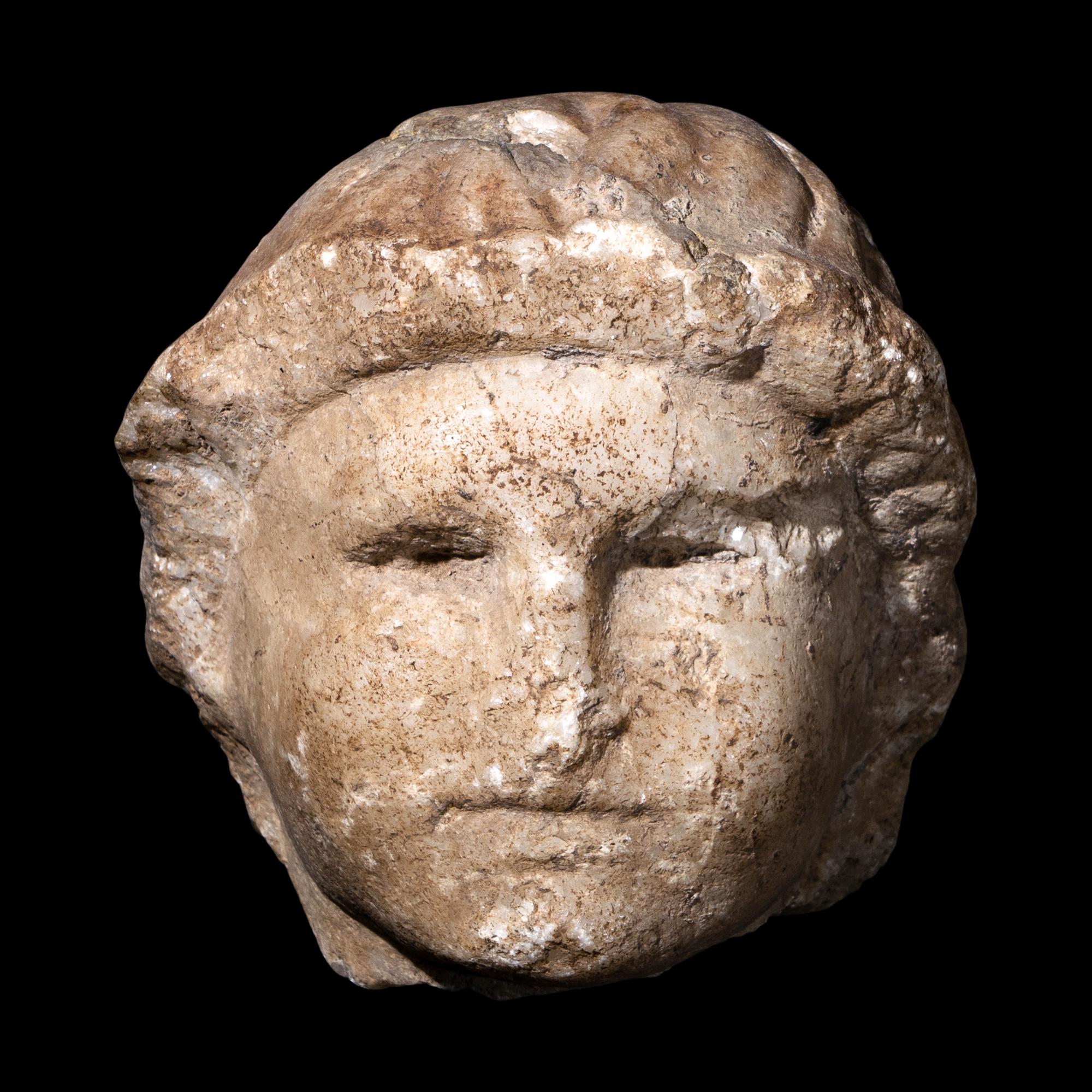 A Roman Marble Head of a Youth
