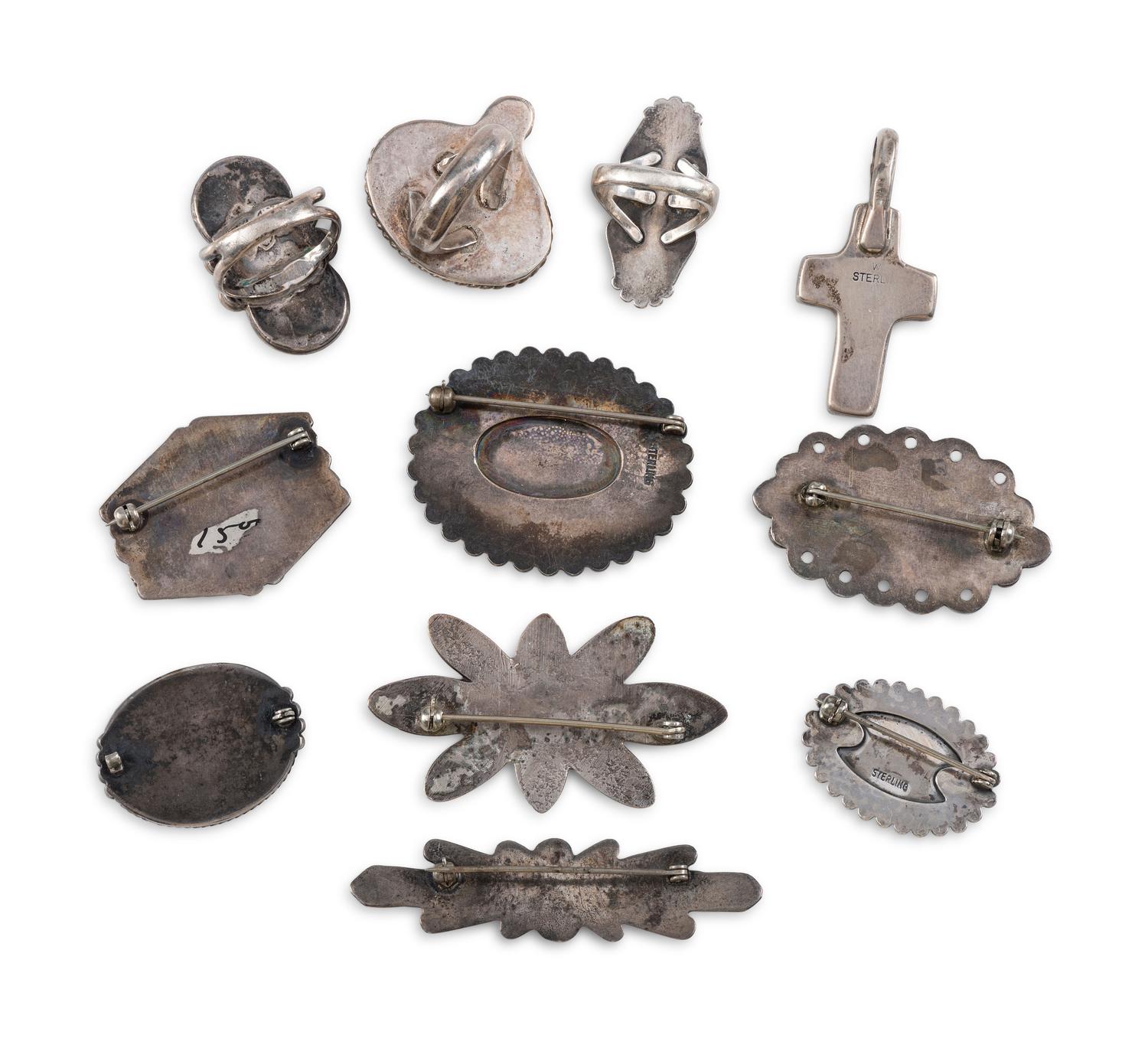 Navajo Silver and Turquoise Jewelry