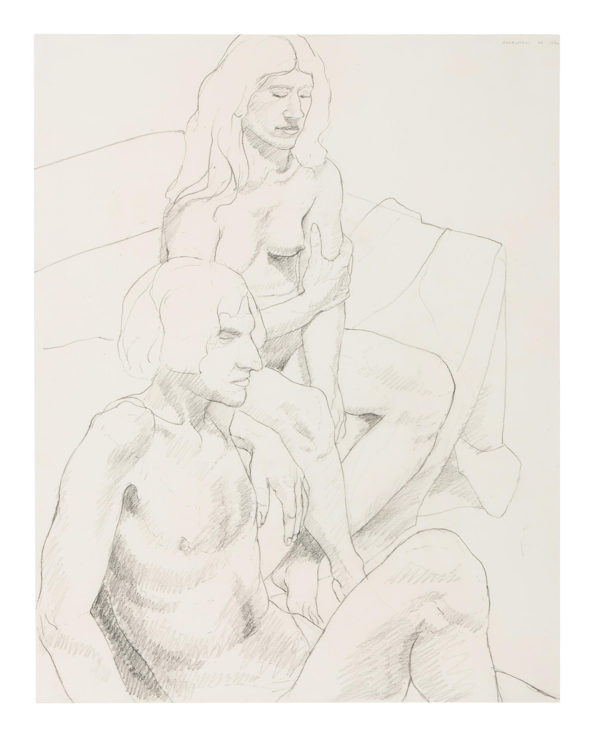 Seated Couple , 1969-70