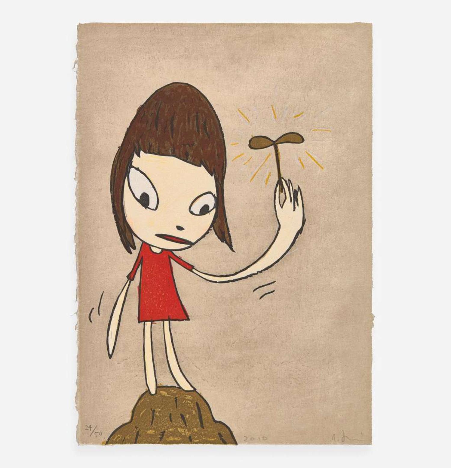 Yoshitomo Nara (Japanese, b. 1959) My Little Treasure
