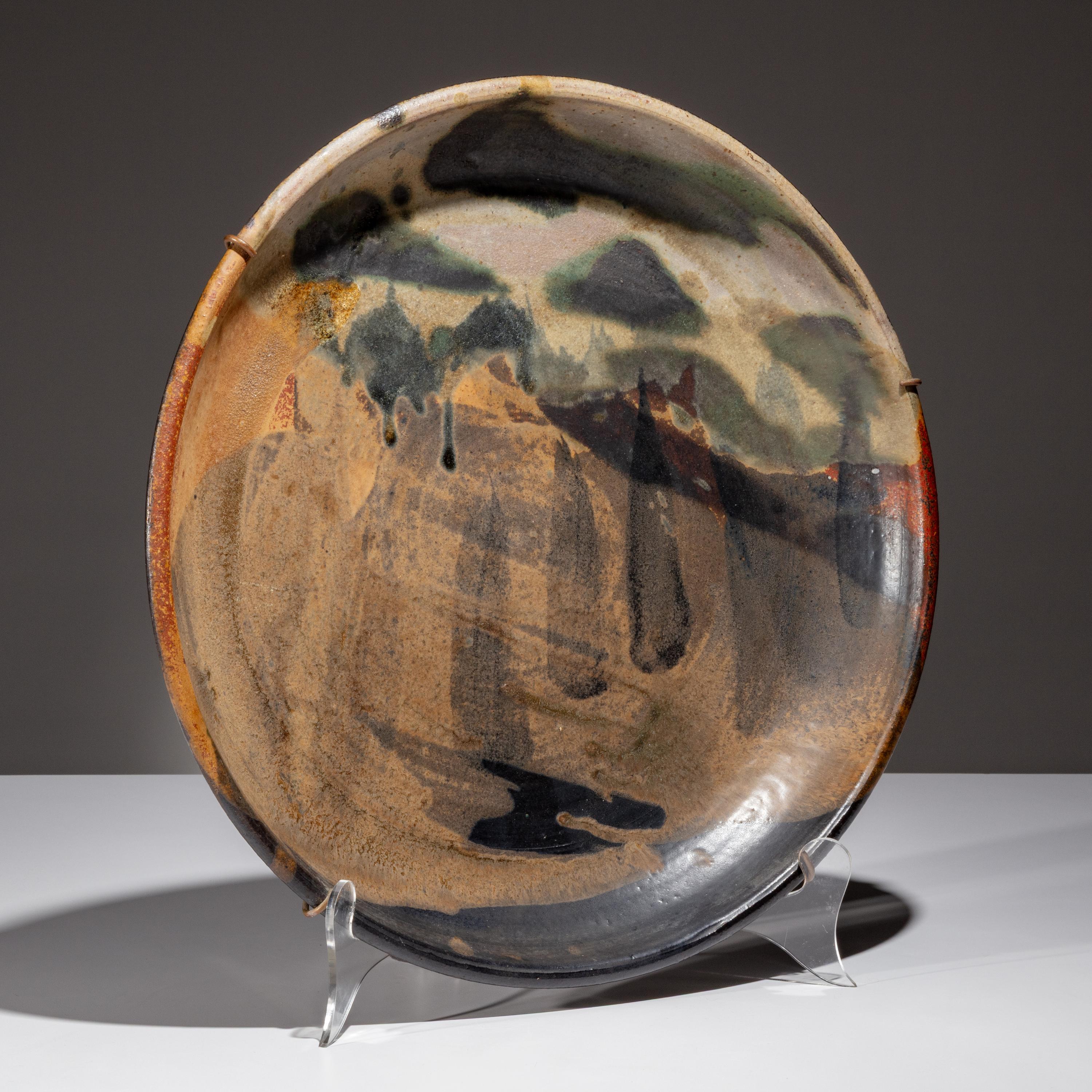 Toshiko Takaezu (American, 1922–2011) — Charger