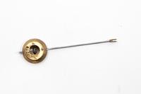 A French Gilt Bronze and Marble Mantel Clock