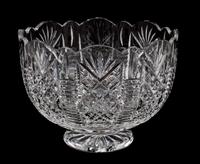 A Waterford Crystal Bowl Height 6 5/8 inches.