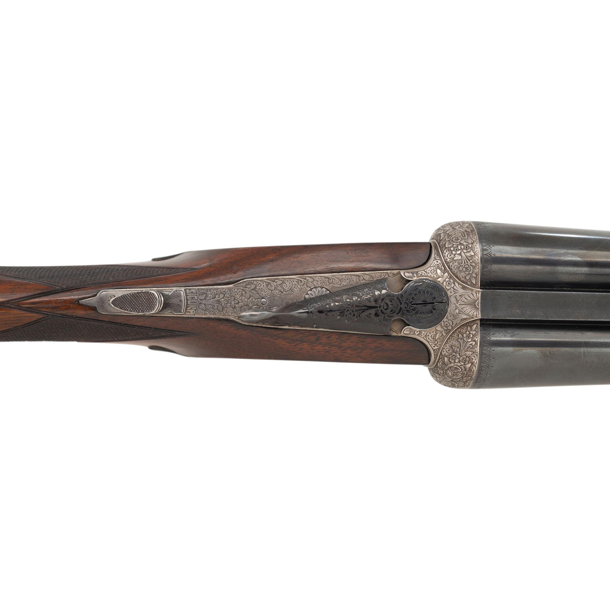 *Pair of Vincenzo Bernardelli "Holland V.B. Inciso" 12 Gauge SxS Shotguns