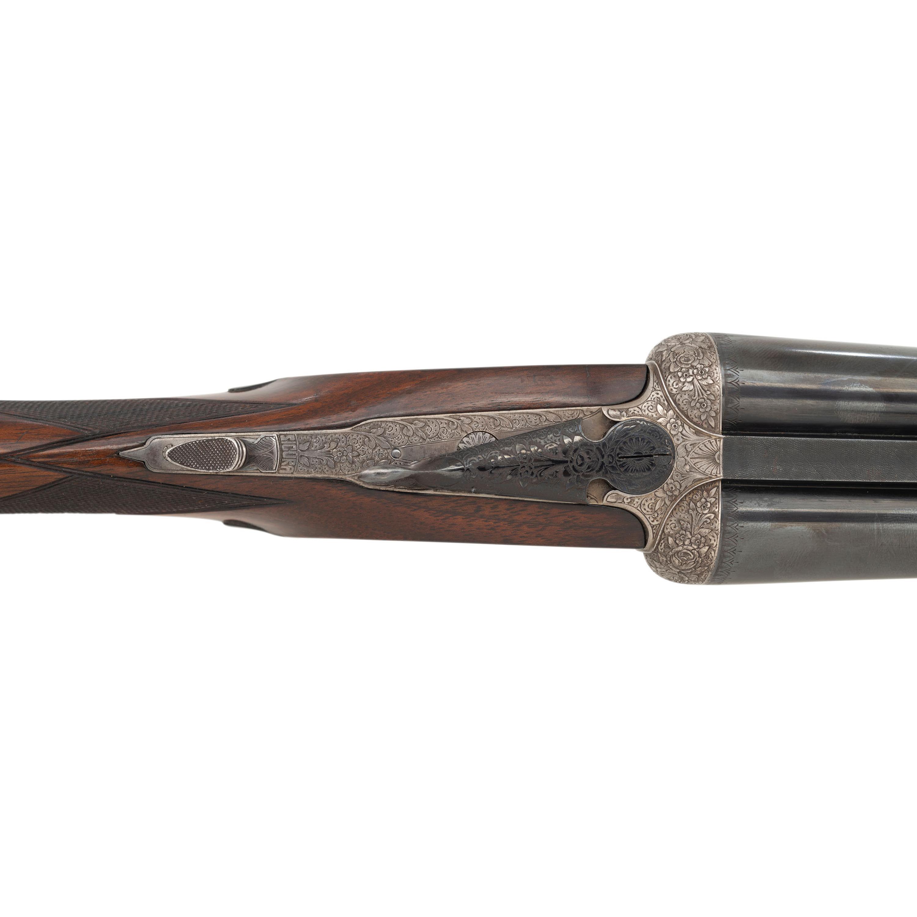 *Pair of Vincenzo Bernardelli "Holland V.B. Inciso" 12 Gauge SxS Shotguns