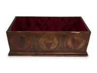 A Gothic Revival Painted Chest