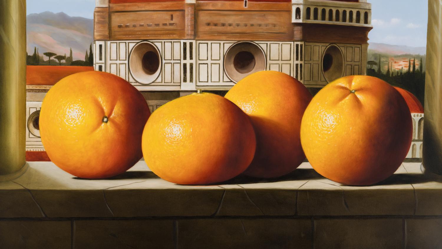 Brunelleschi's Dome with Oranges