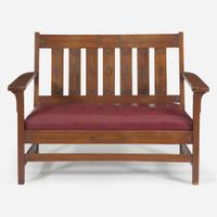 American Arts & Crafts Settee, USA, circa 1905