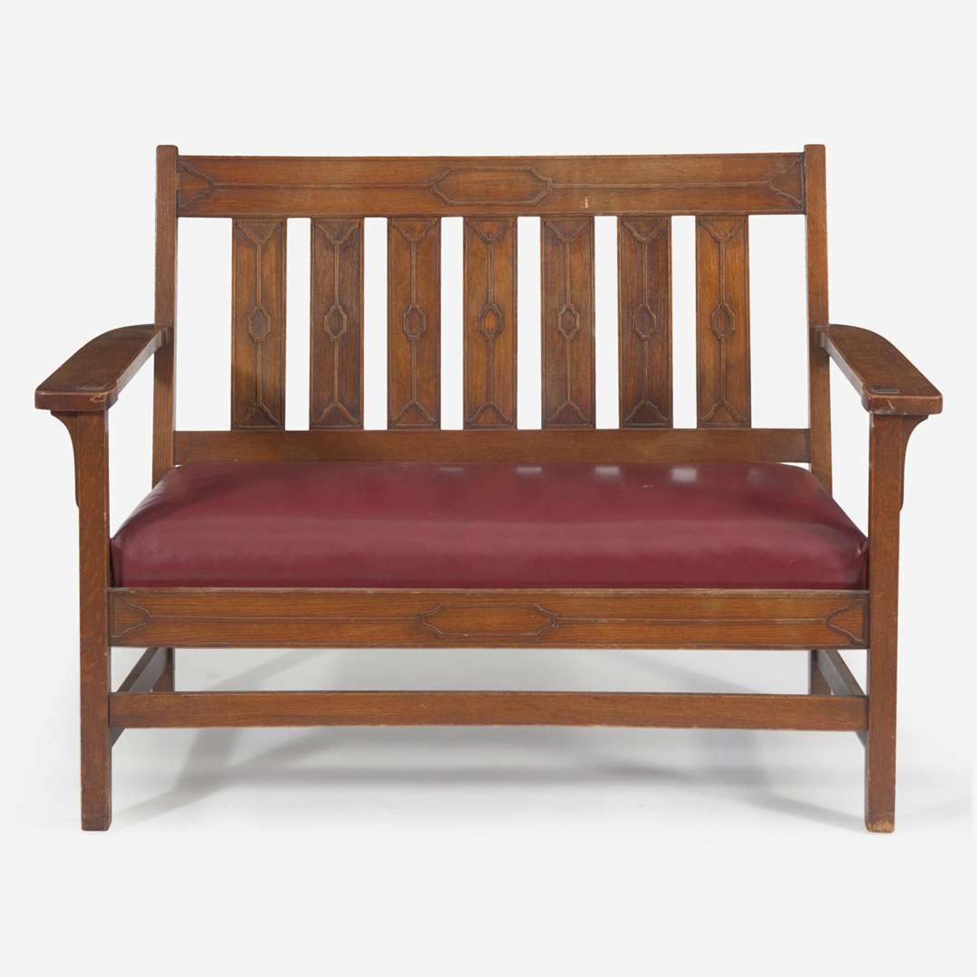 American Arts & Crafts Settee, USA, circa 1905