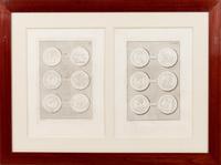 A Set of Eight Engravings