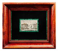 A Pair of Italian Framed Micromosaic Panels