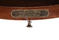 A Louis XV/XVI Transitional Style Parquetry Table en Chiffonier Height 28 1/2 x width 18 x depth 12 3/4 inches. — PAUL SORMANI, LATE 19TH CENTURY