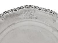 A George III Silver Dinner Plate